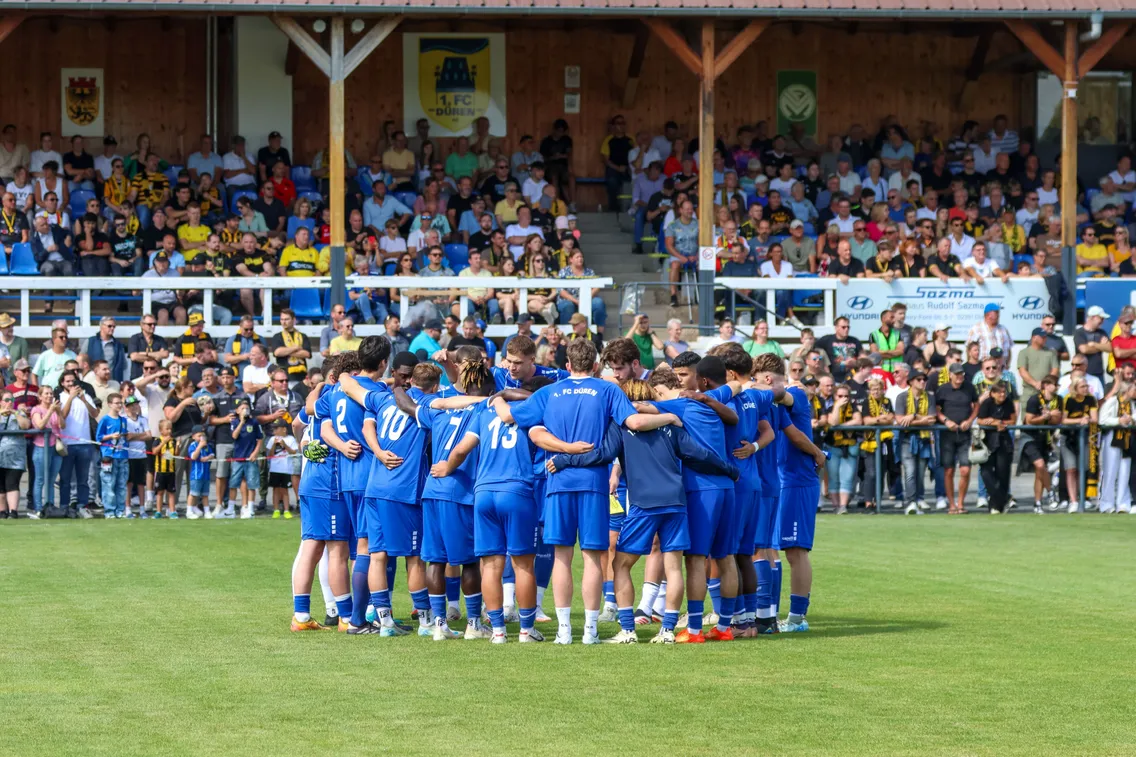 Foto zum Newsartikel Pokalaus nach toller Halbzeit gegen Alemannia Aachen