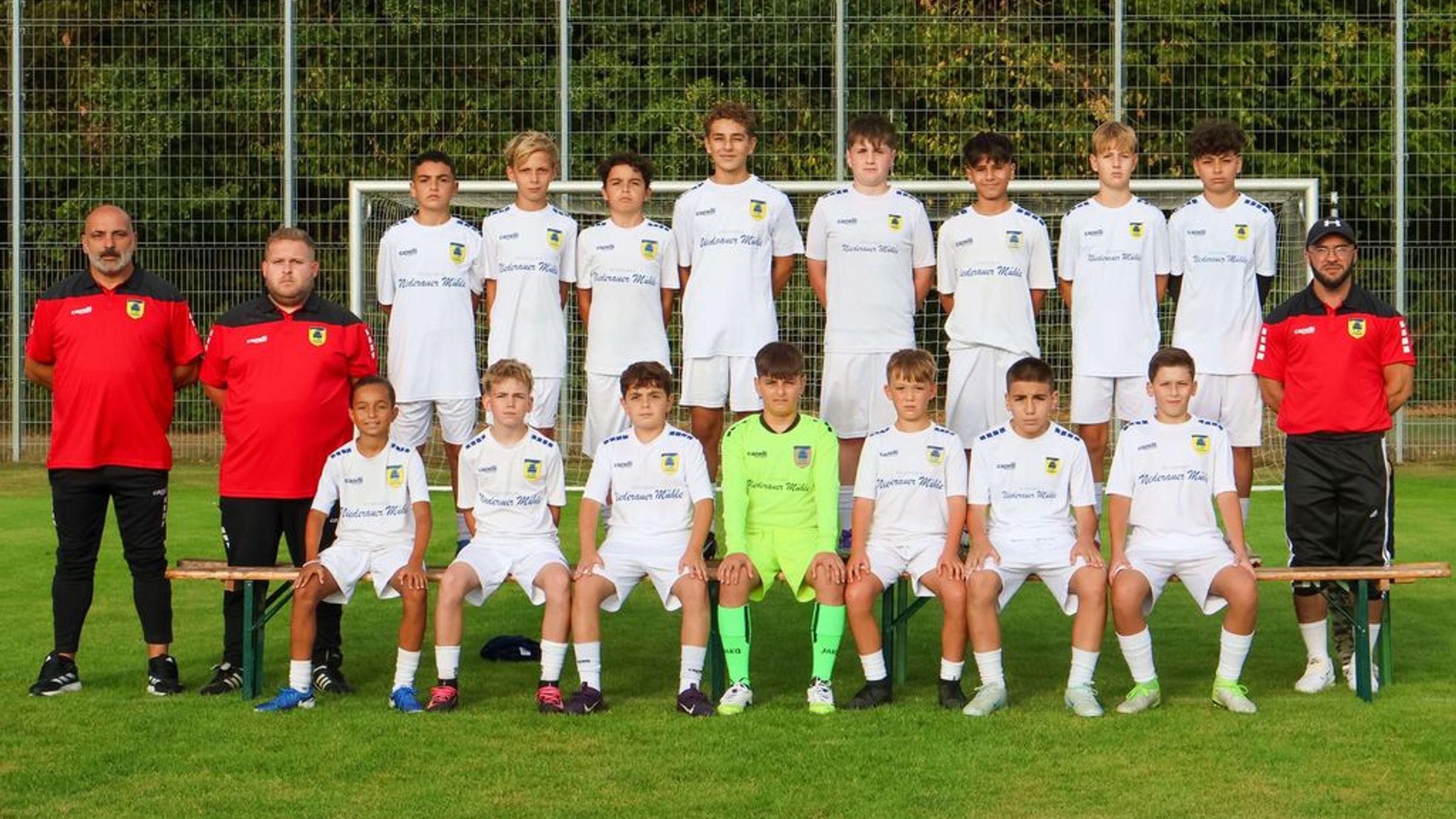 U13: Musa Dogan (Trainer) - Hamza Bayat (Co - Trainer) - Thomas Bergsch (Orga)