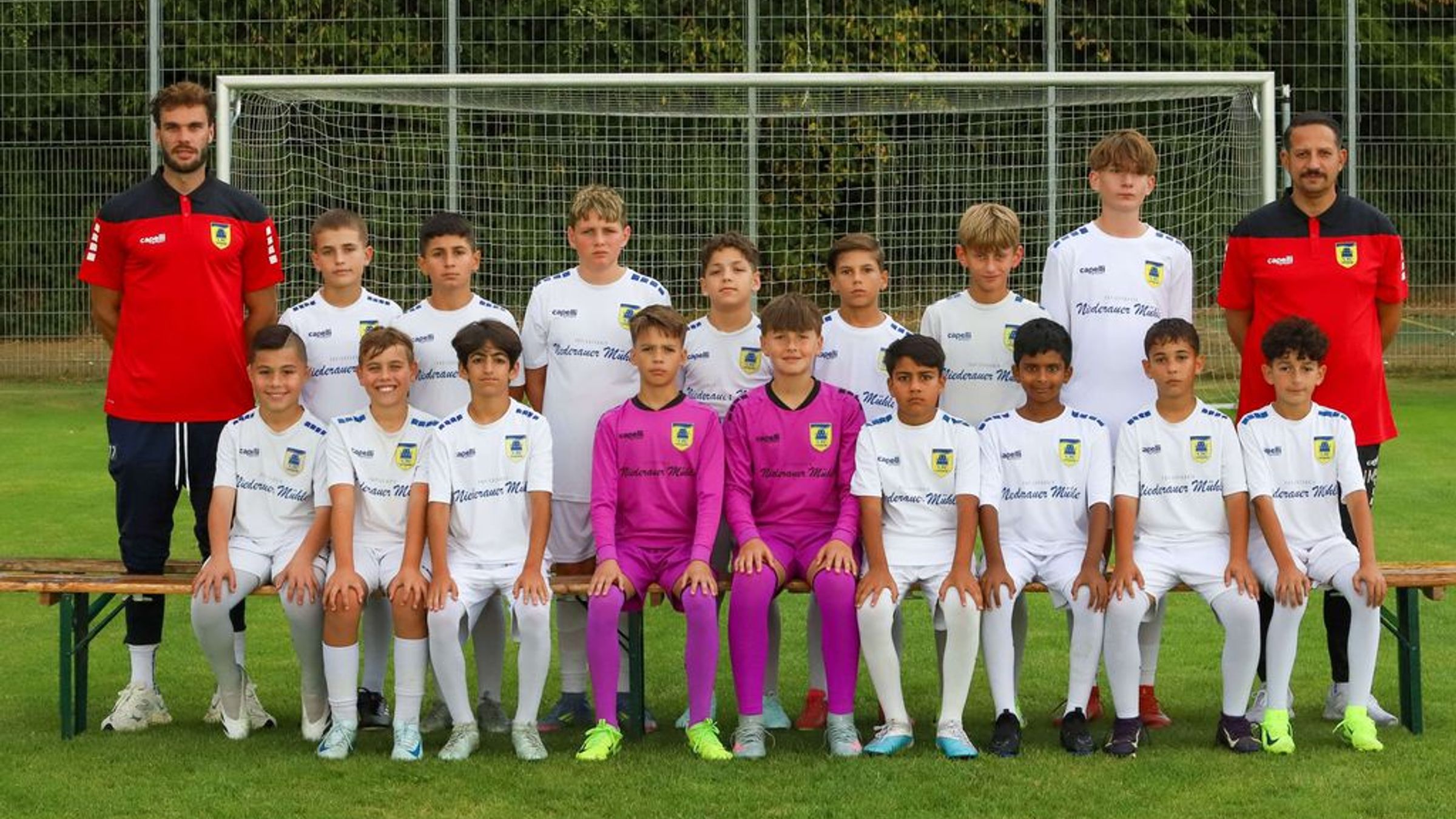 U12: Daniel Bleja (Trainer) - Moustafa Imprachim (Co - Trainer)