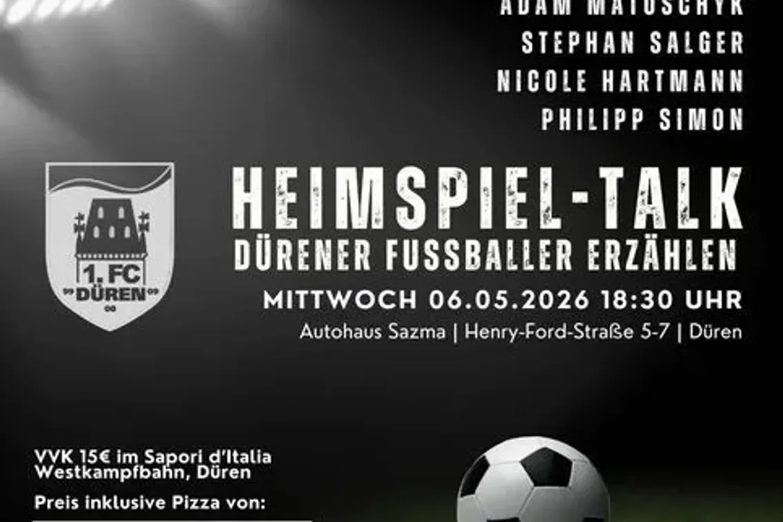 Foto zum Newsartikel Der Heimspiel - Talk im Autohaus Sazma