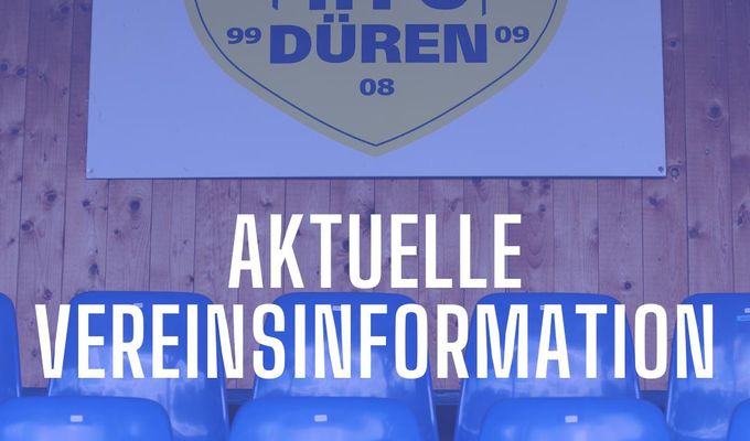 Aktuelle Vereinsinformation